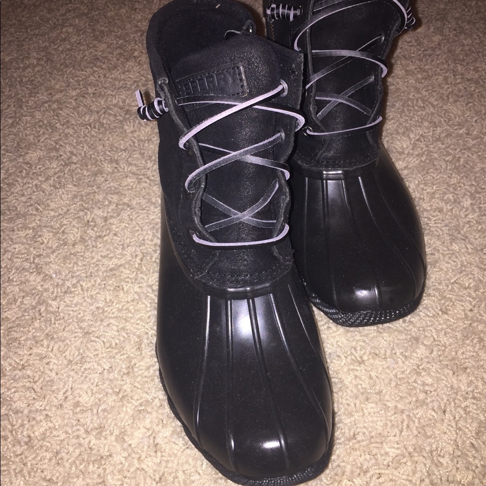 Sperry Duck Boots (only worn once!)